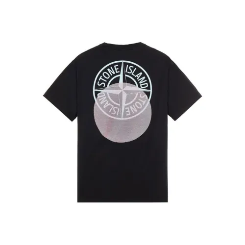 STONE ISLAND Черная Мужская Рубашка
