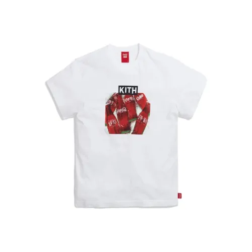 Kith Белая Унисекс Футболка