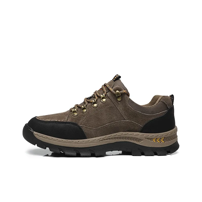 PLO CART Casual Shoes Men's Low Top Brown/Gray