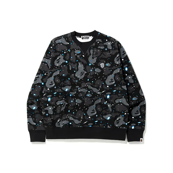 Bape Relaxed Space Camo Crewneck