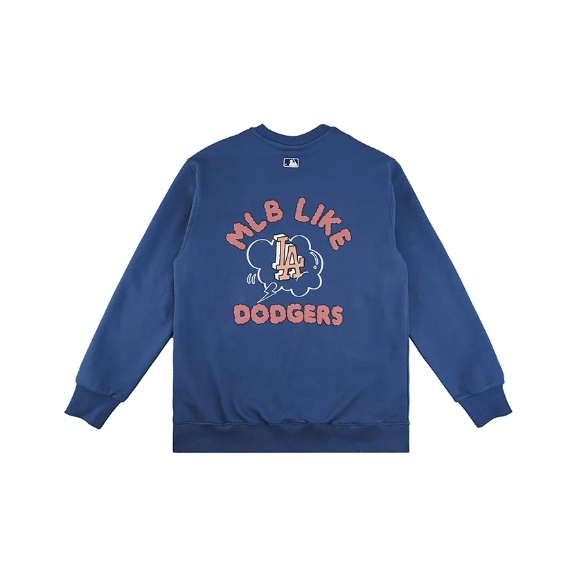 MLB Trendy Clothing Sweatshirts Unisex Blue