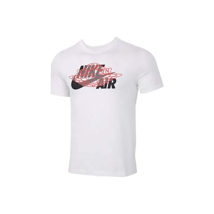 Jordan Air T Shirts Men's White