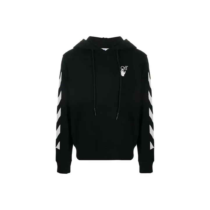 OFF WHITE Diagonal Stripes Hoodie