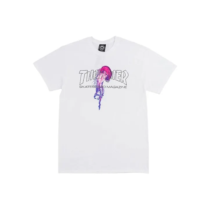 Thrasher T Shirt Unisex White US Version