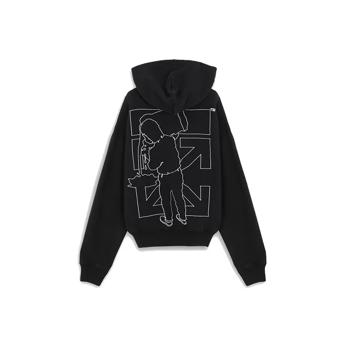 OFF WHITE Barrel Worker Over Hoodie