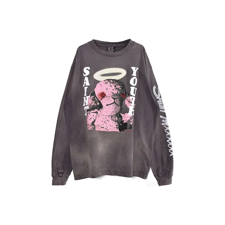 SAINT Mxxxxxx T Shirts Men's Dark Gray