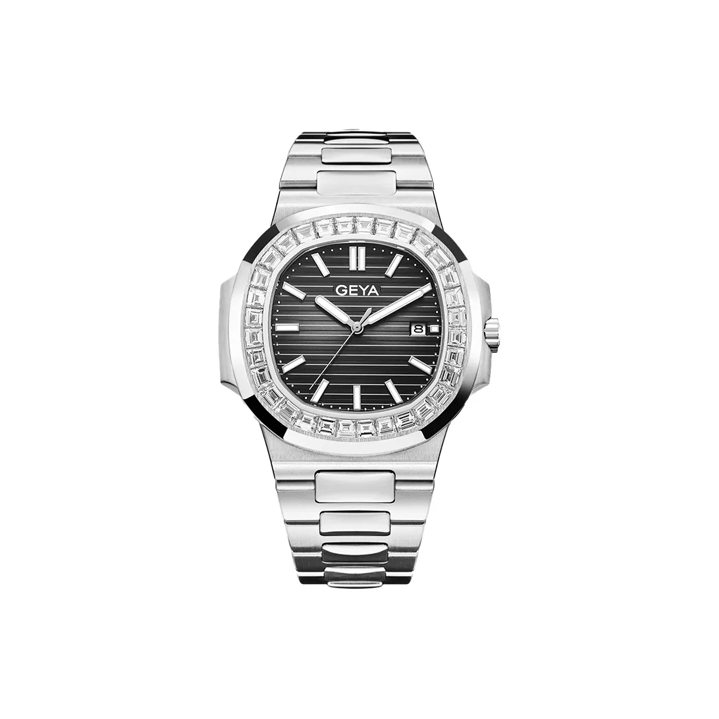 GEYA G MAX Collection Nautilus Automatic Mechanical Movement Stainless Steel Watchband Watch Men's Watches Blue Dial