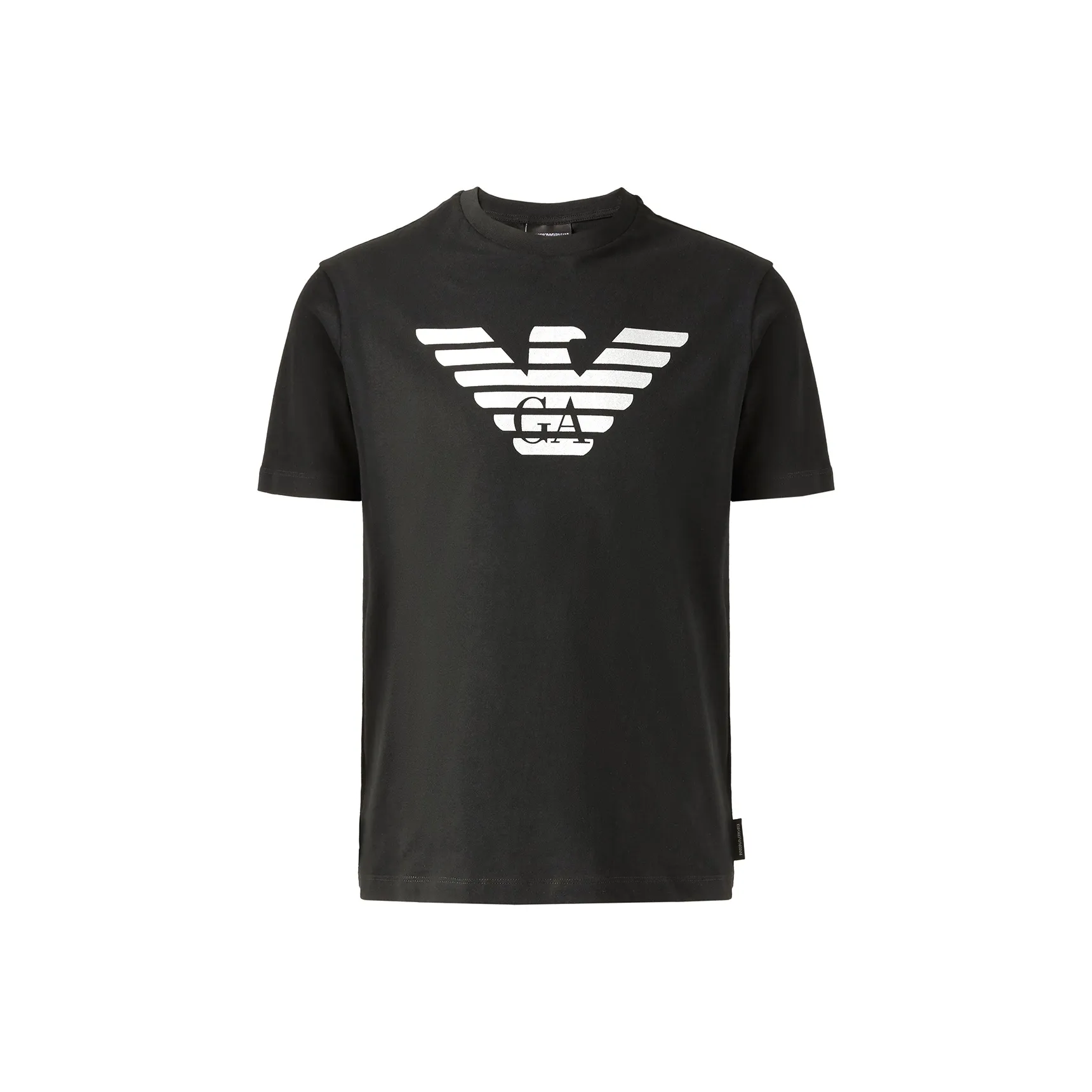 EMPORIO ARMANI T-рубашка унисекс черного цвета