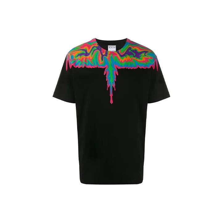 MARCELO BURLON Черные Мужские T-рубашки