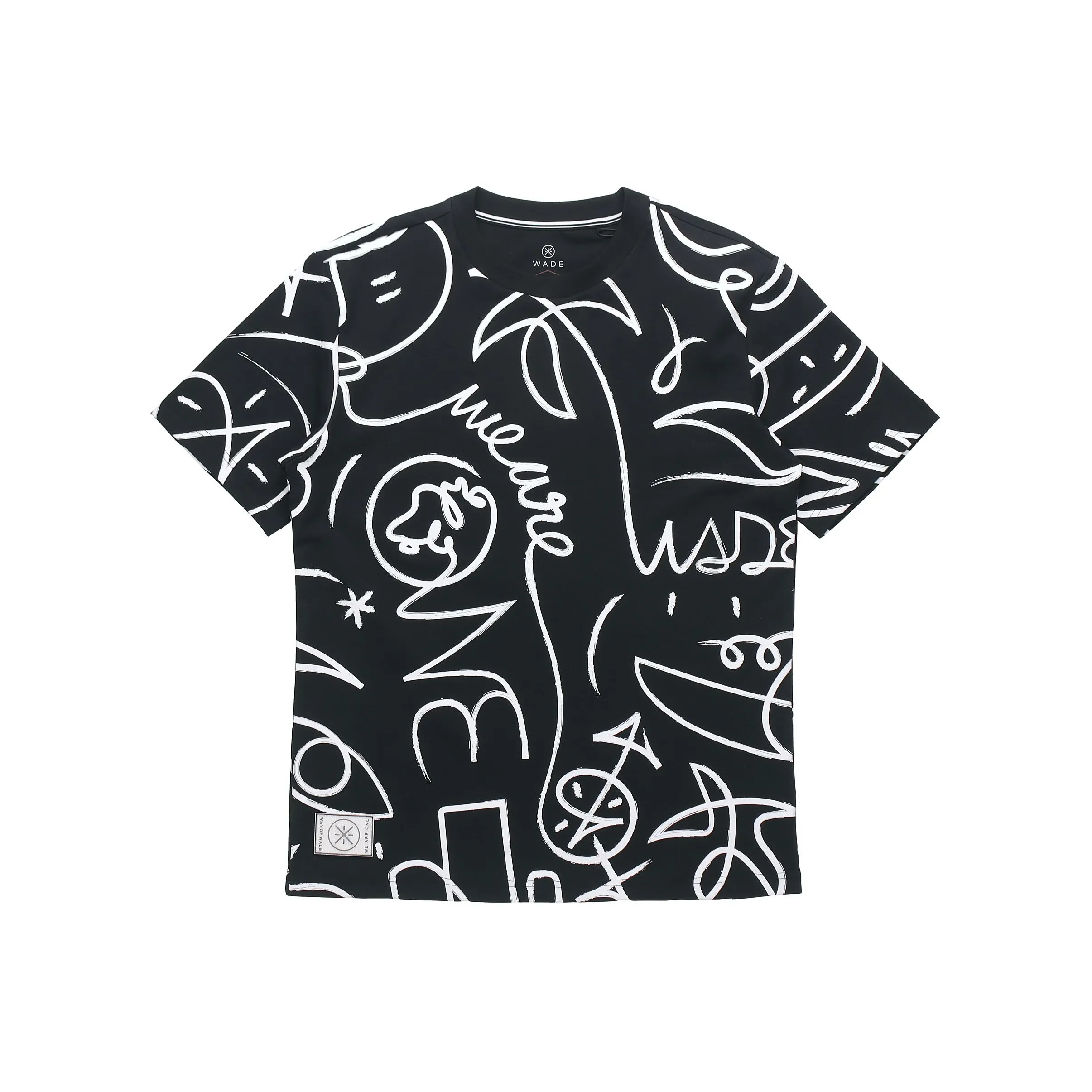 LINING x dft T-Shirt Мужской Черный