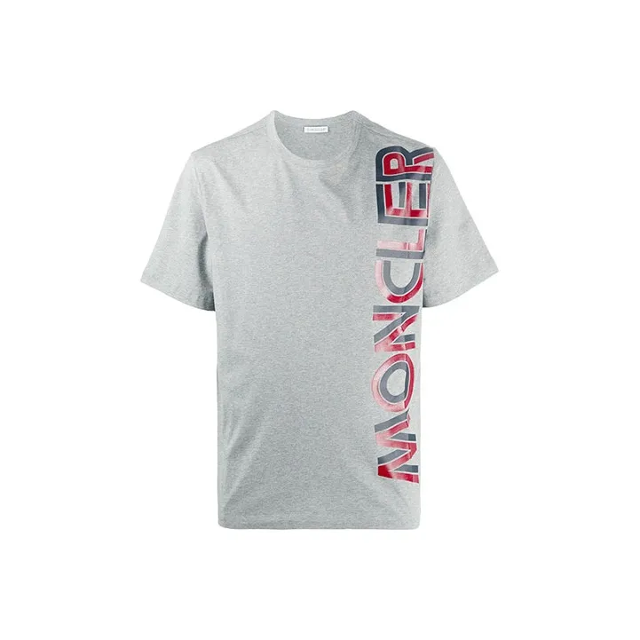 MONCLER Серый Мужской T-Рубашки