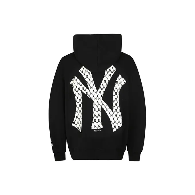 MLB С капюшоном Стандартный Свитшот Унисекс Черный