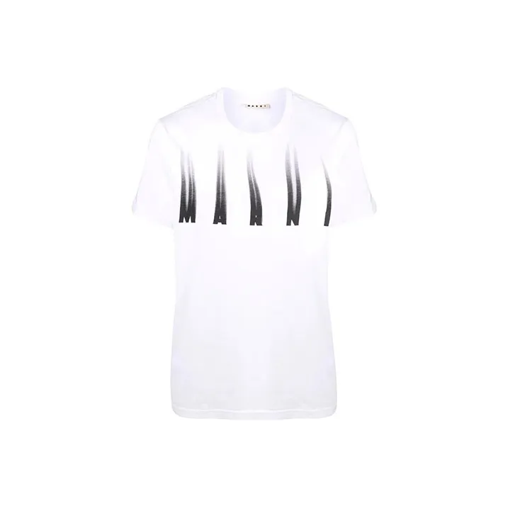 Marni Белая Мужская T-Рубашка
