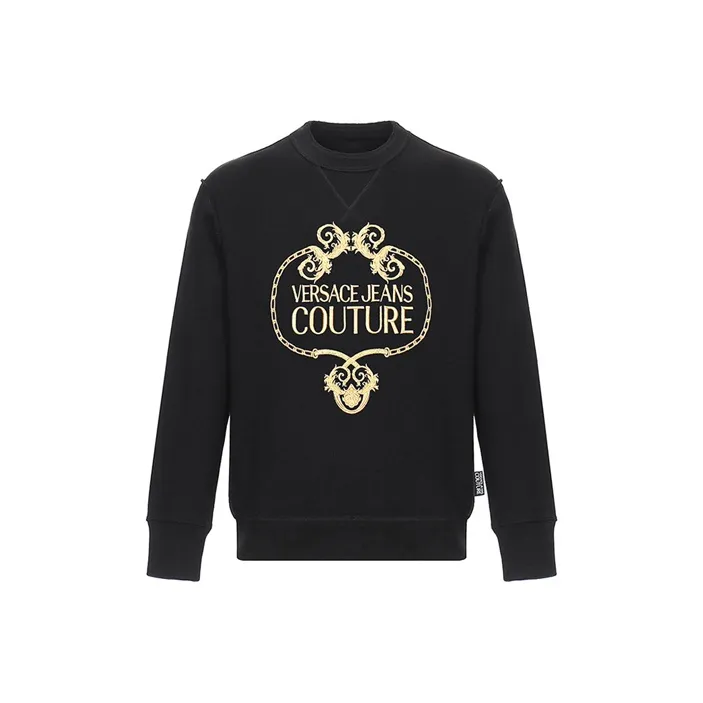 VERSACE JEANS COUTURE Sweatshirts Men's Black