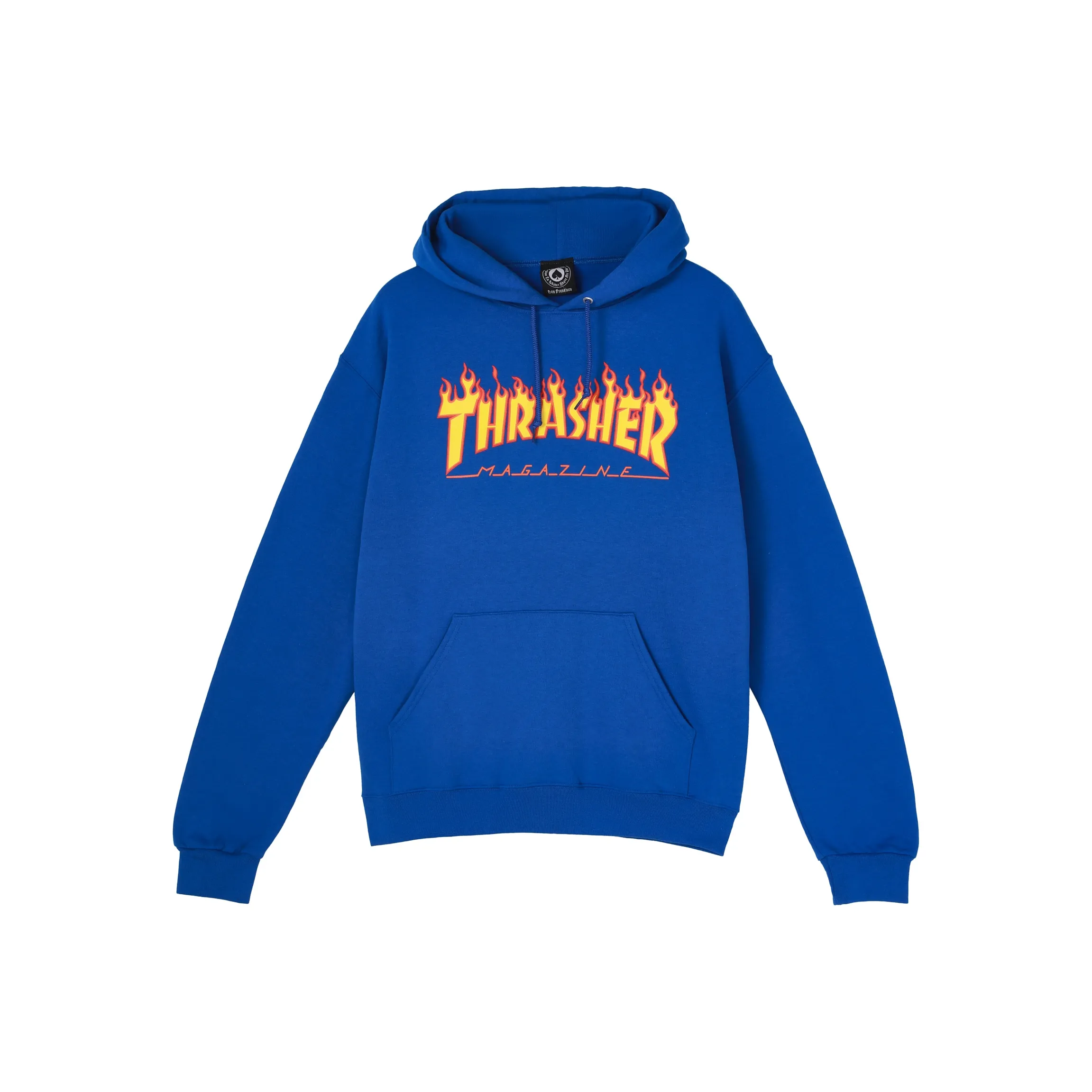 Thrasher Свитшот Американская версия Унисекс Синий