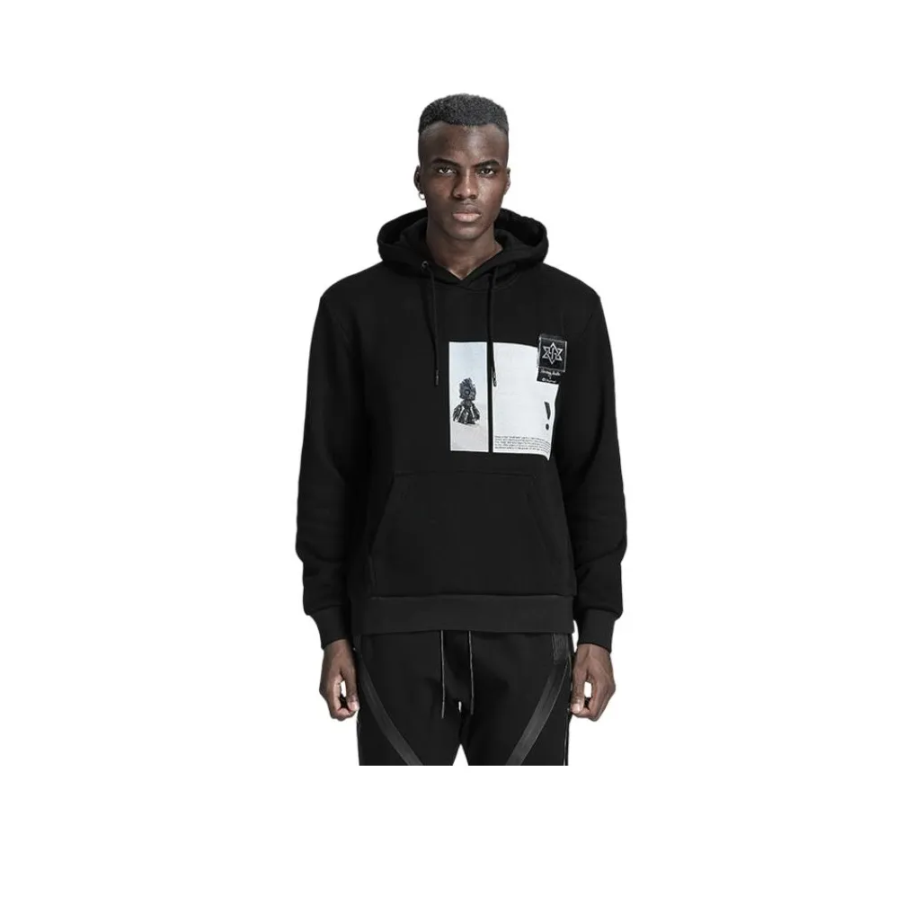 NORVINCY 3D 3D Effect Trendy Play Print Hooded Fleece Lined Hoodies & Sweatshirts Unisex