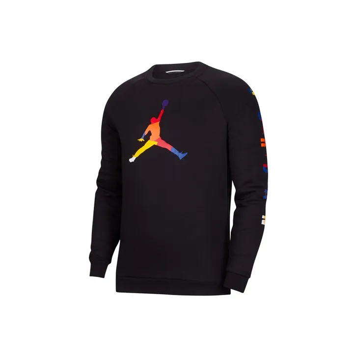 JORDAN Черный Мужской Свитшот