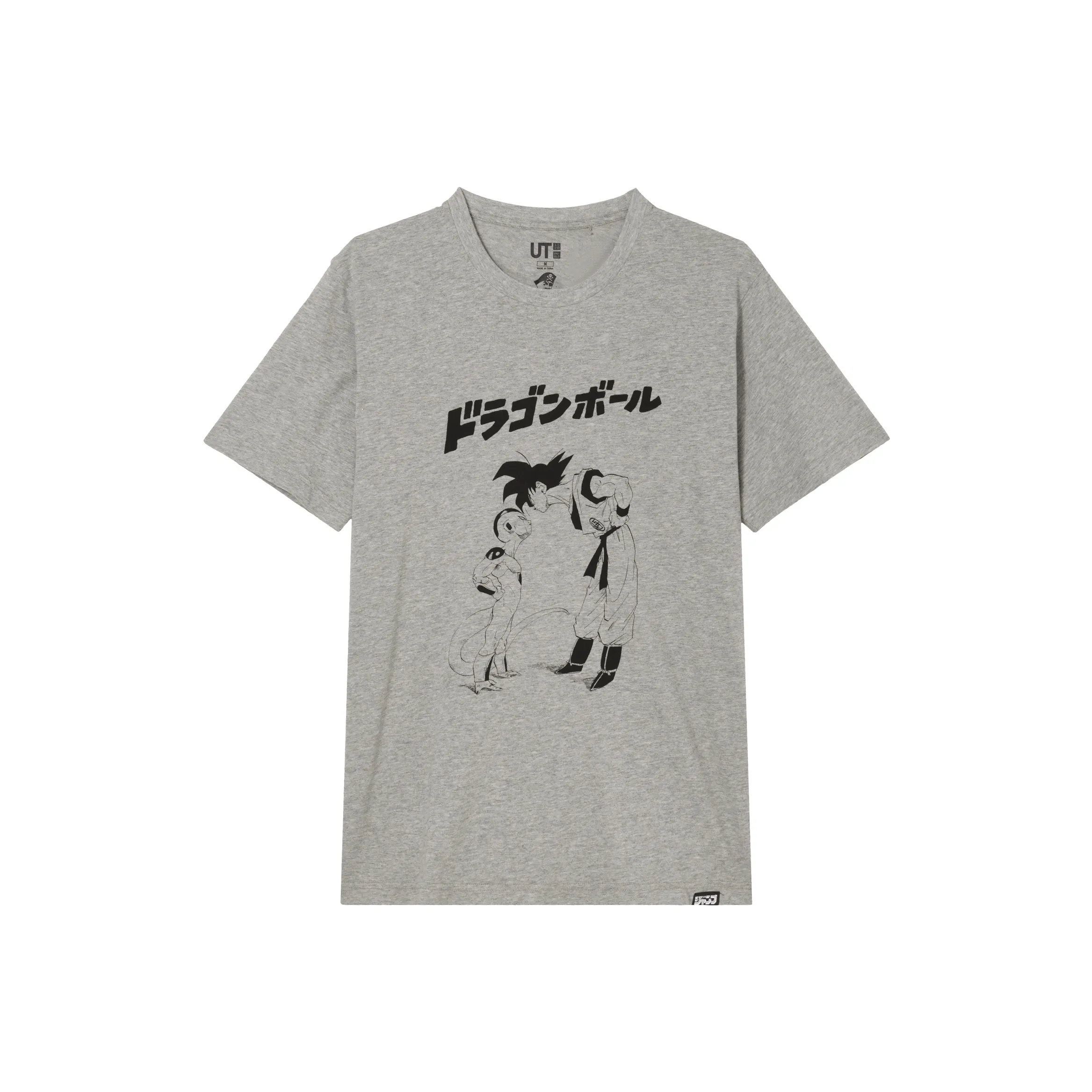 UNIQLO T-рубашка Unisex Light серого цвета