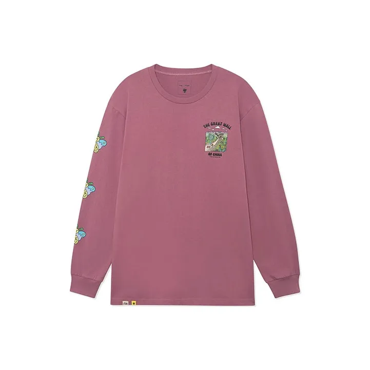 Подкладка Skateboard T-Shirt Мужская Зеленая Фиолетовая