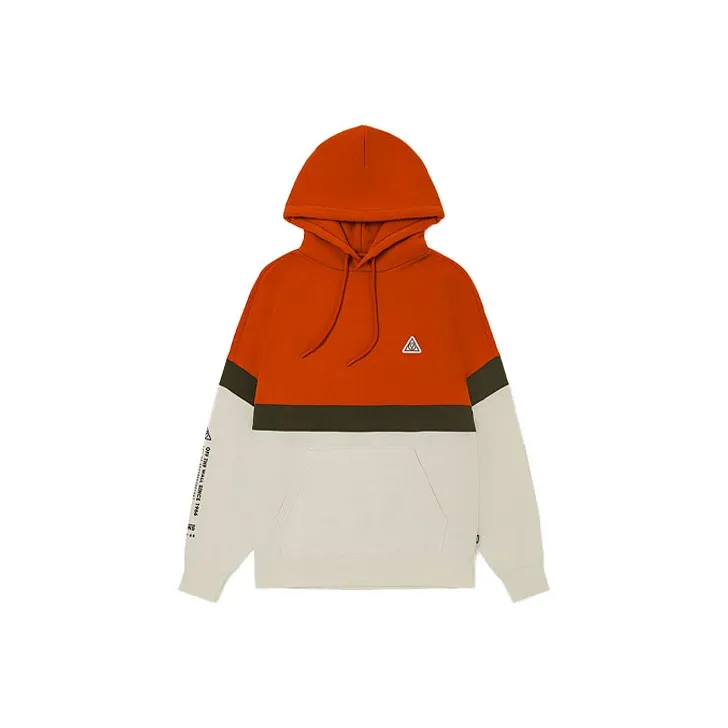 VANS Толстовка Унисекс Грязно-оранжевый Белый