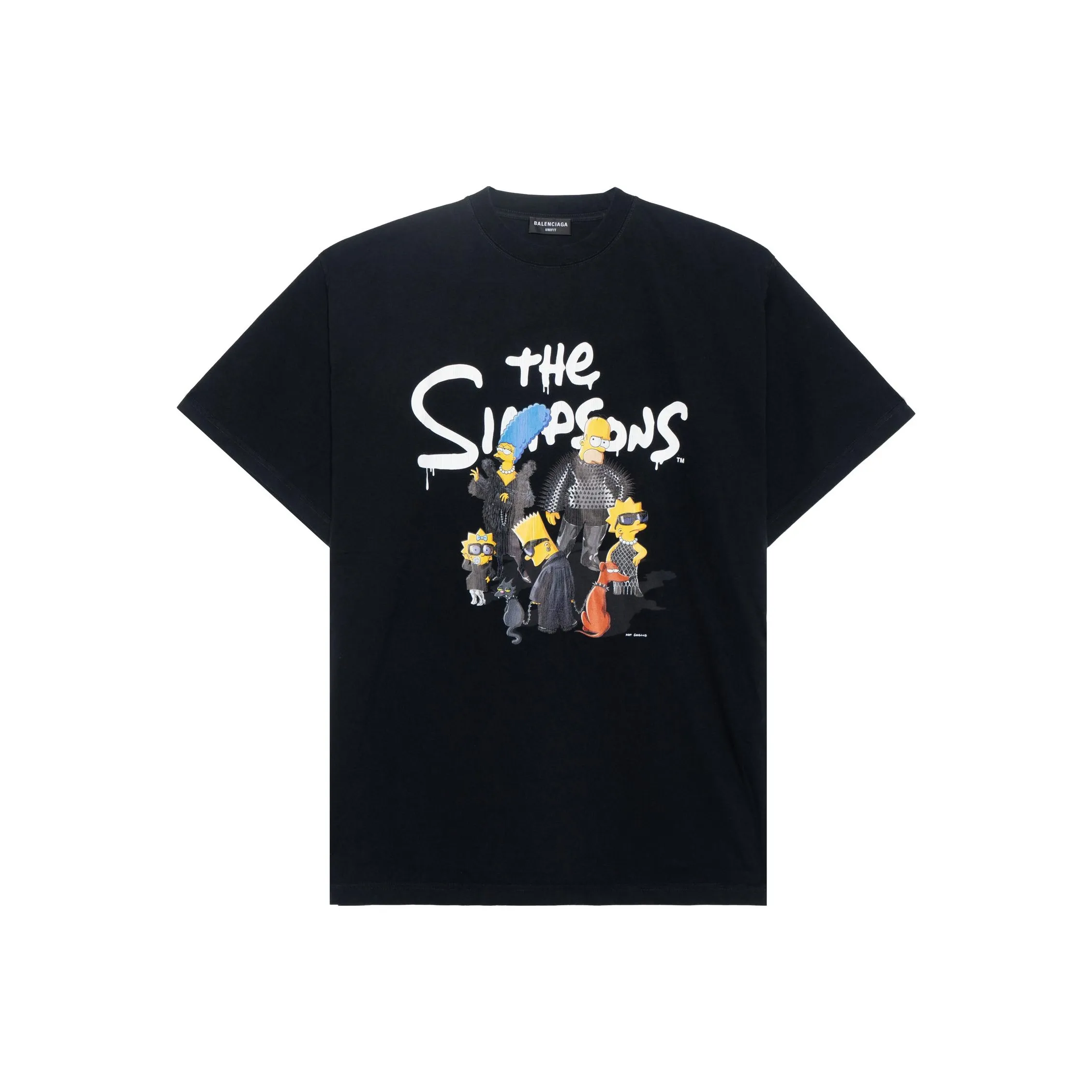 Balenciaga X The Simpsons Oversized T Shirt
