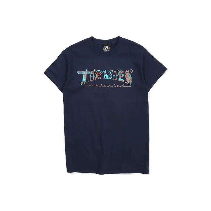 Thrasher T-Shirt Унисекс Синий США Версия