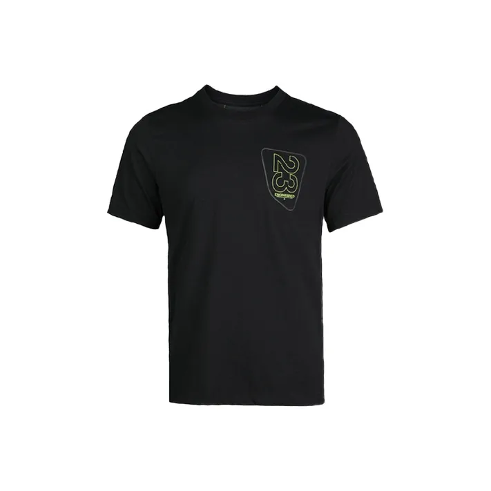 Jordan AS M J 23ENG SS WM CREW T Shirts Men's Black