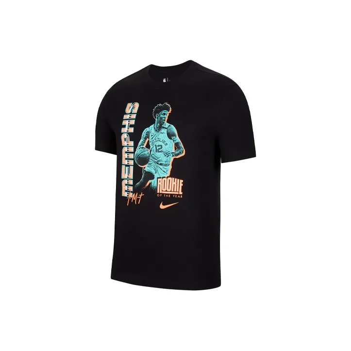 Черные мужские футболки Nike