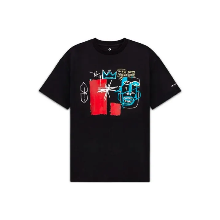 Converse x Basquiat BASPUIAT T Shirt Men's Black