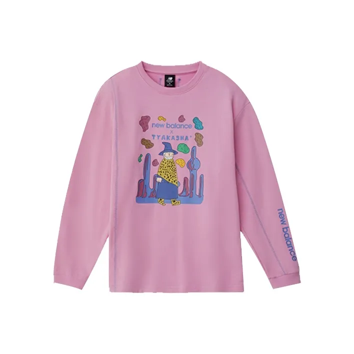 New Balance Розовый Унисекс Свитшоты