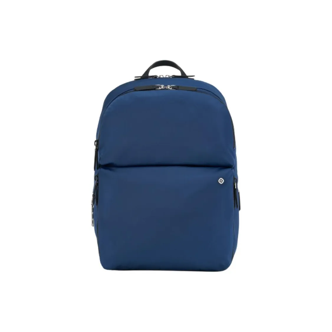 SAMSONITE Fabric Synthetic Leather Backpack Women's Blue