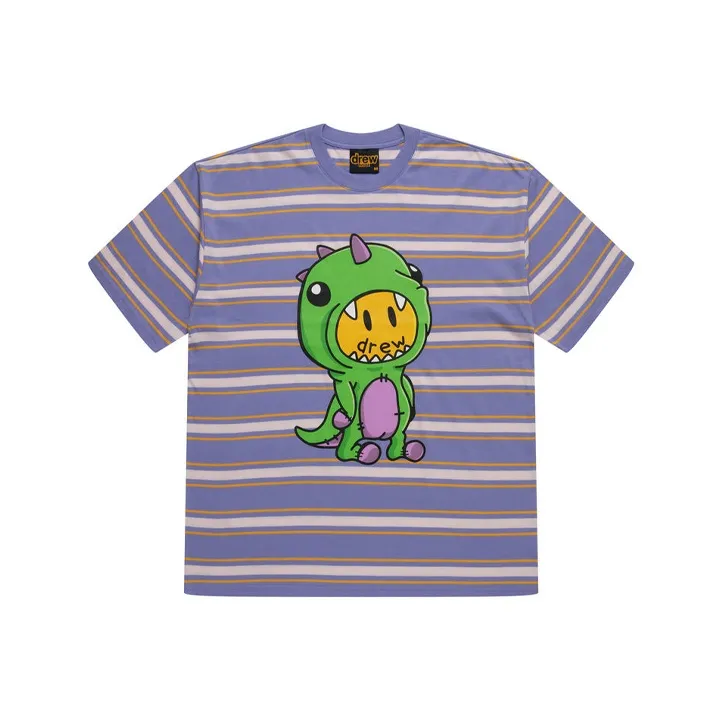 Drew House Smiley Collection T Shirts Unisex Lavender
