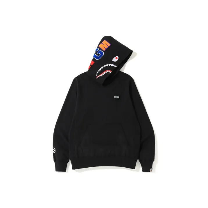 Bape Shark Emblem Pullover Hoodie