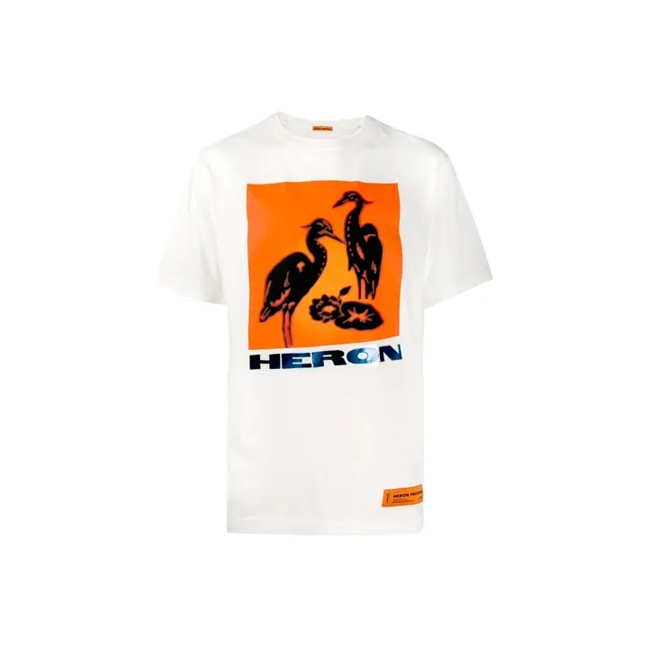 HERON PRESTON T Shirts Unisex White