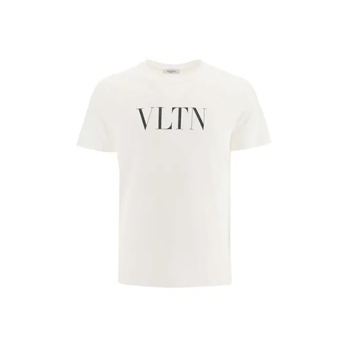 Valentino Белая Мужская T-Рубашка