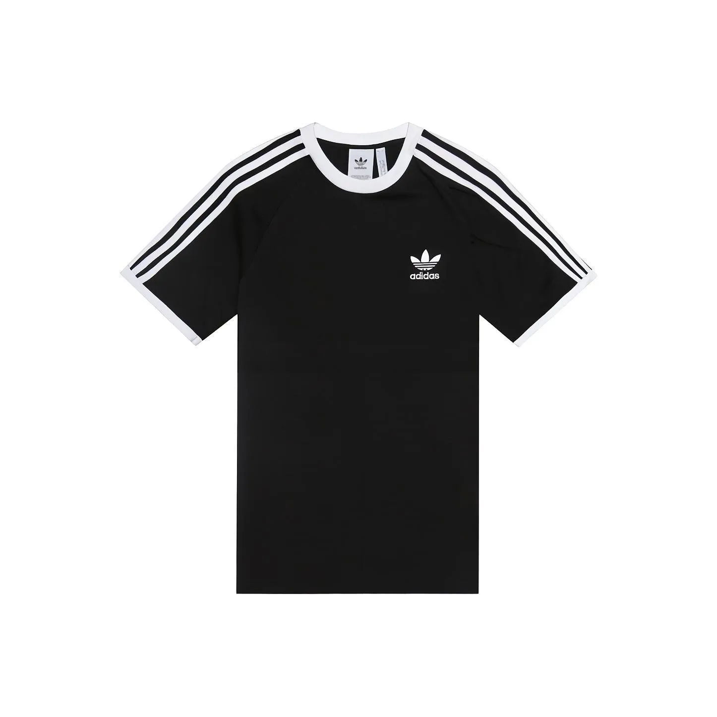 adidas originals Men 3-Stripes Tee Black