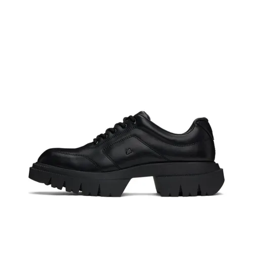 Untitlab Мужские повседневные туфли Low Top Черные для мужчин