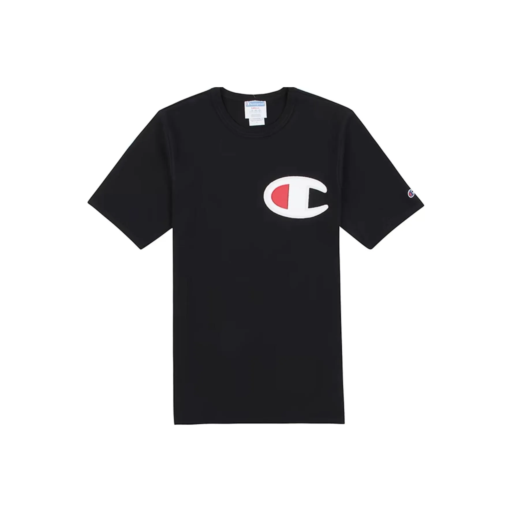 Champion T-Shirt US Version Unisex Black Чемпион T-Shirt США Унисекс Черный