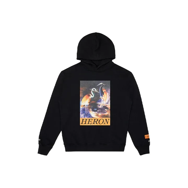 HERON PRESTON Толстовка Мужской Черный