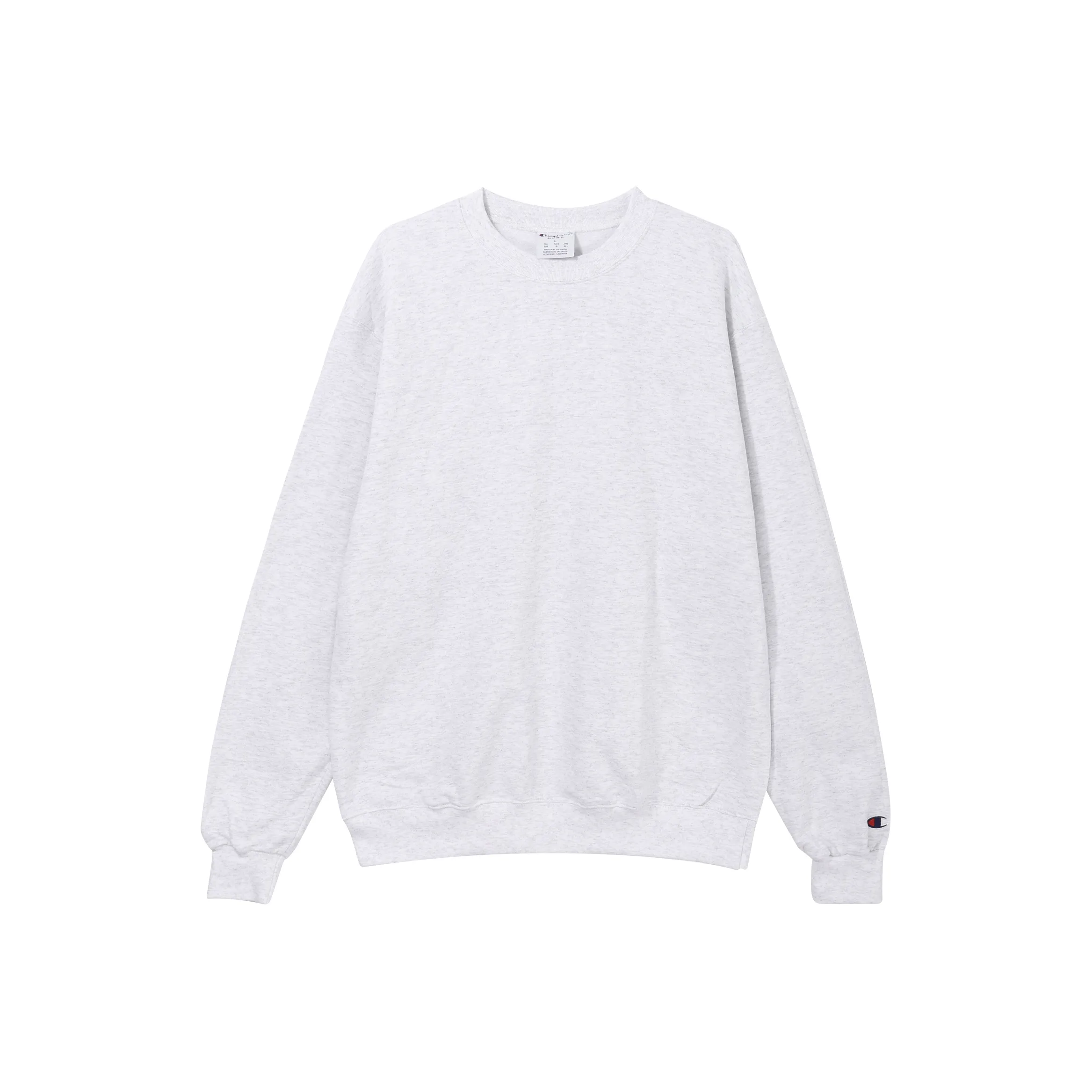 Champion Свитшот Американская версия Унисекс Белый Серый