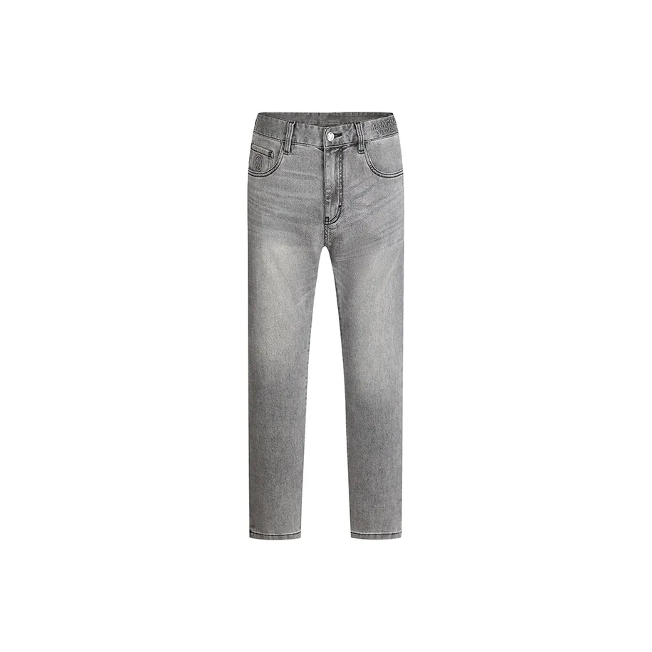 MANGANO Jeans Men's Gray Includes Brand Shopping Bag