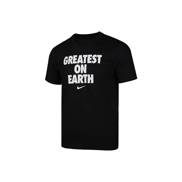 Nike Мужские черные футболки