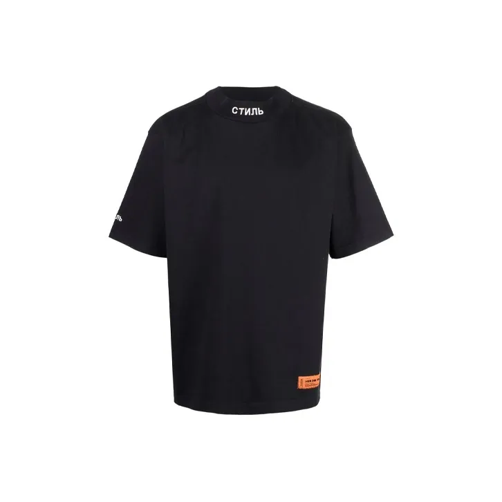 HERON PRESTON Мужские черные рубашки T