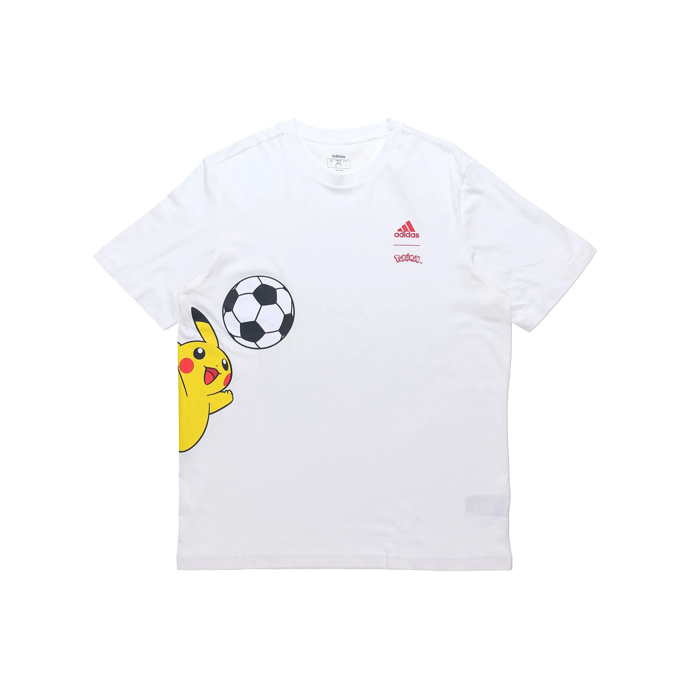 Adidas x Pokémon Коллаборация Футболка Мужская Белая