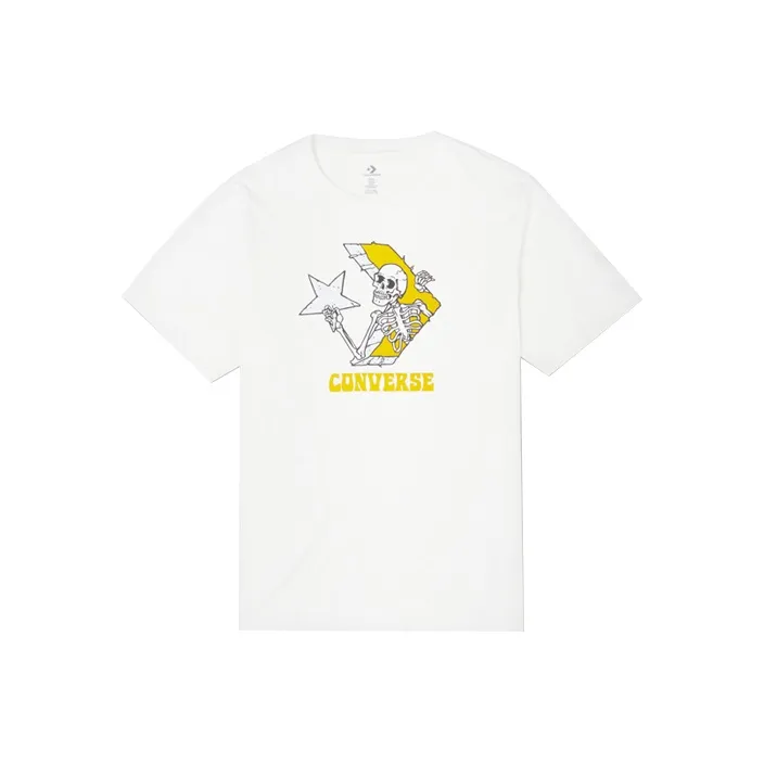 Конверс Белая Мужская Футболка
