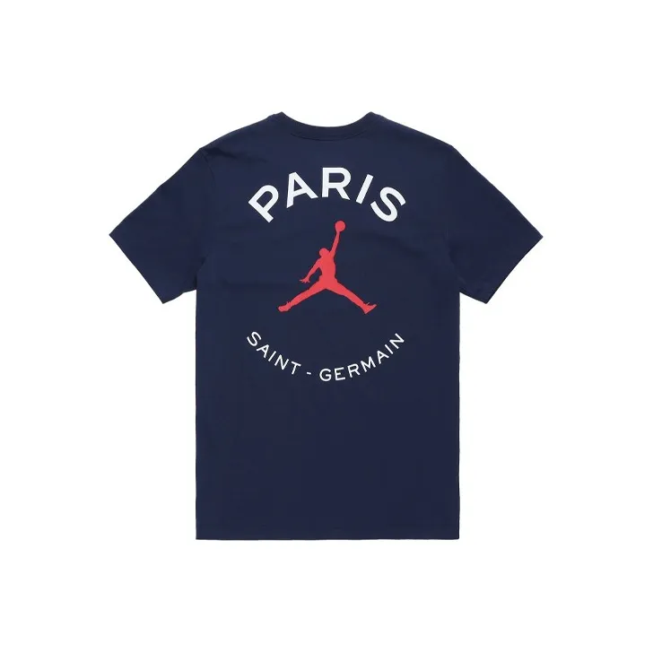 Джордан Синий Мужской T-Рубашки