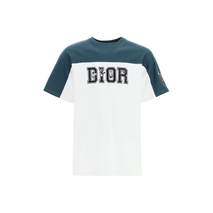 DIOR Quarterly New Products T Shirts Men's Green