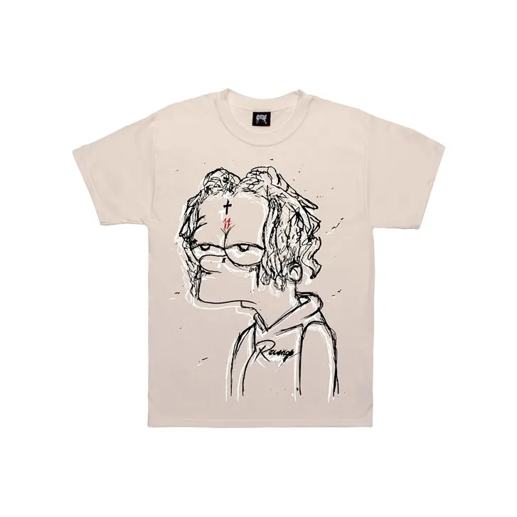 Revenge x Trippie Redd Revenge X Trippie Redd Collection T Shirt Unisex Cream