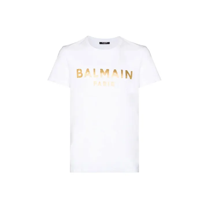 BALMAIN T-Shirts Men White