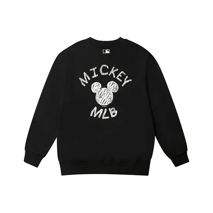Disney X MLB X Disney Sweatshirts Unisex Black